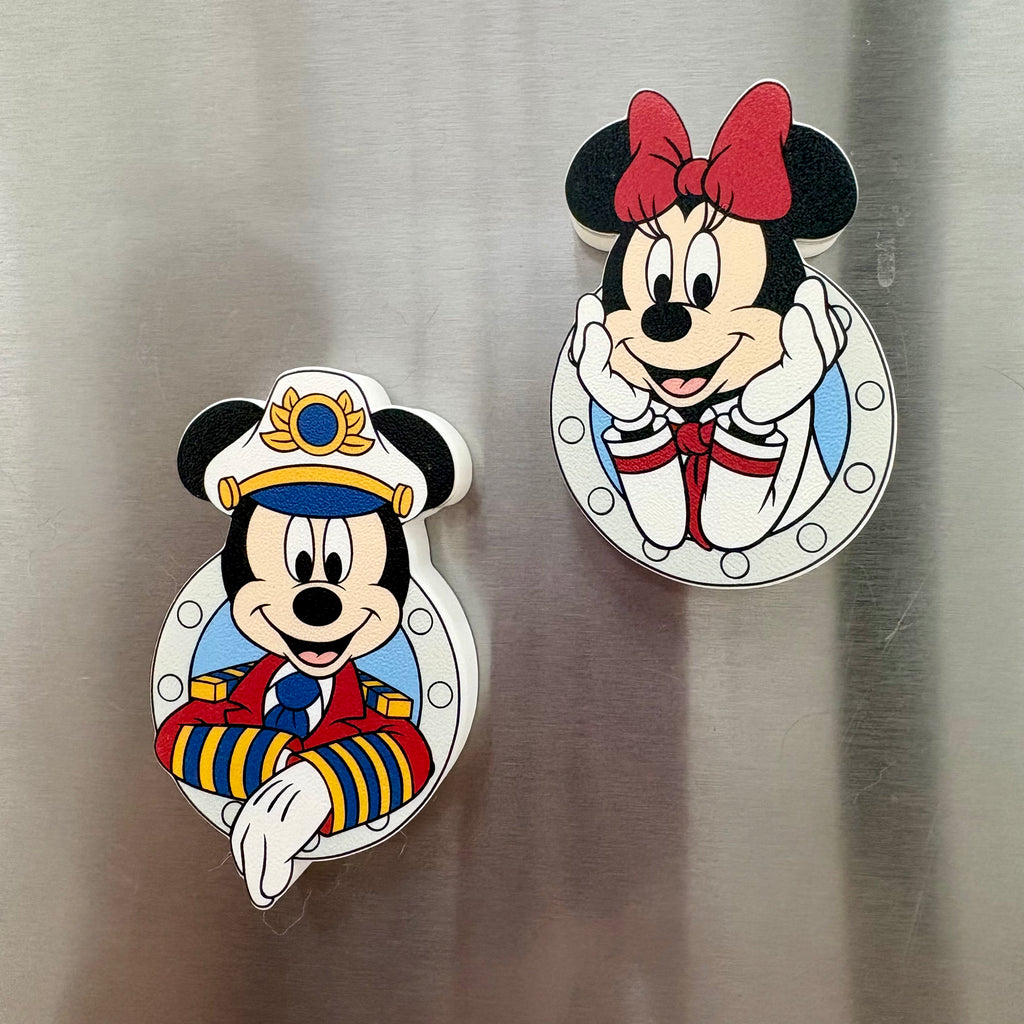 DCL Mouse and Friends Magnetic Bottle Opener | Cruise Cabin Magnet | 3D Printed Magnetic Bottle Opener | UV Printed Cruise Keepsake | Fish Extender Gift