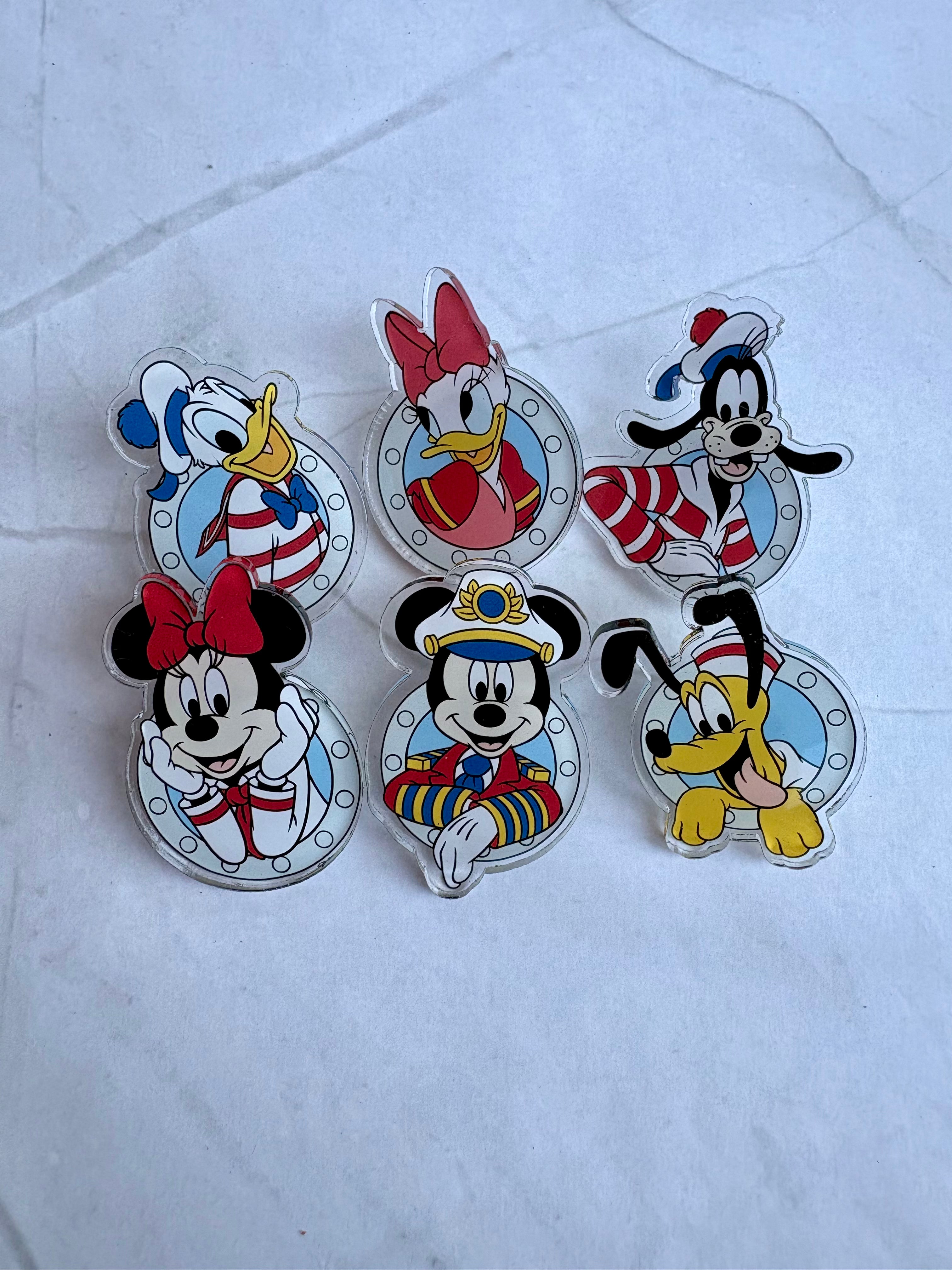DCL Character Acrylic Pins