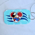 DCL Inspired Character Luggage Tag NFC | Pixie Dust Gift | Fish Extender Gift