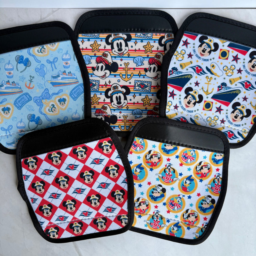 DCL Inspired Luggage Handle Cover | Luggage Handle Identifier | Pixie Dusting Gift | Fish Extender Gift