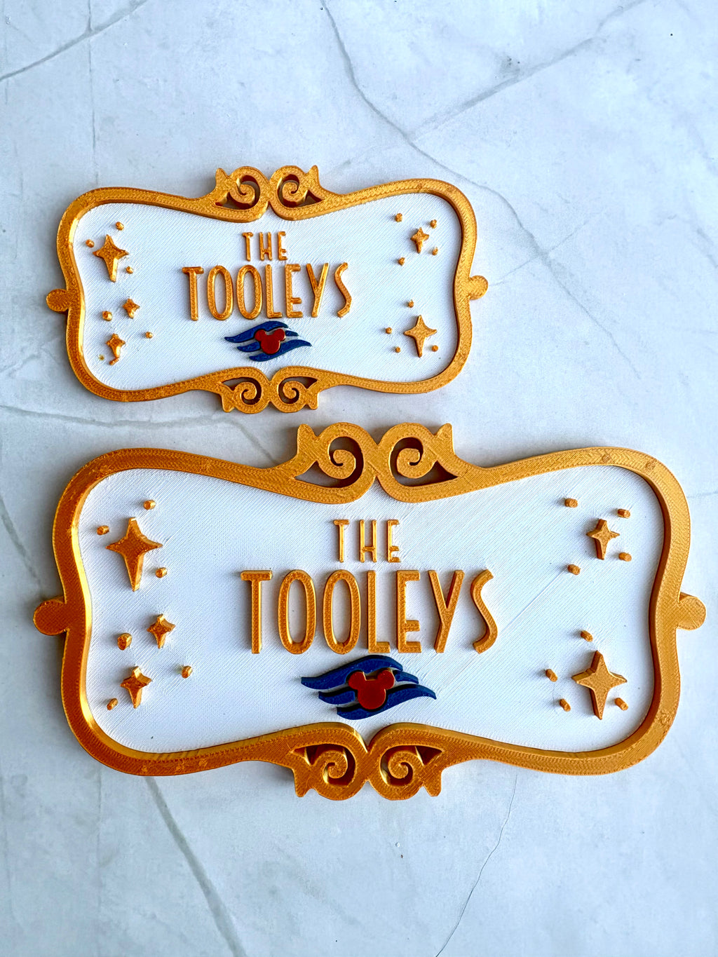 DCL Magnetic Personalized Name Plate