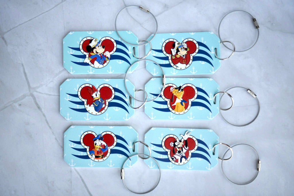 Dcl Character Luggage Tag NFC