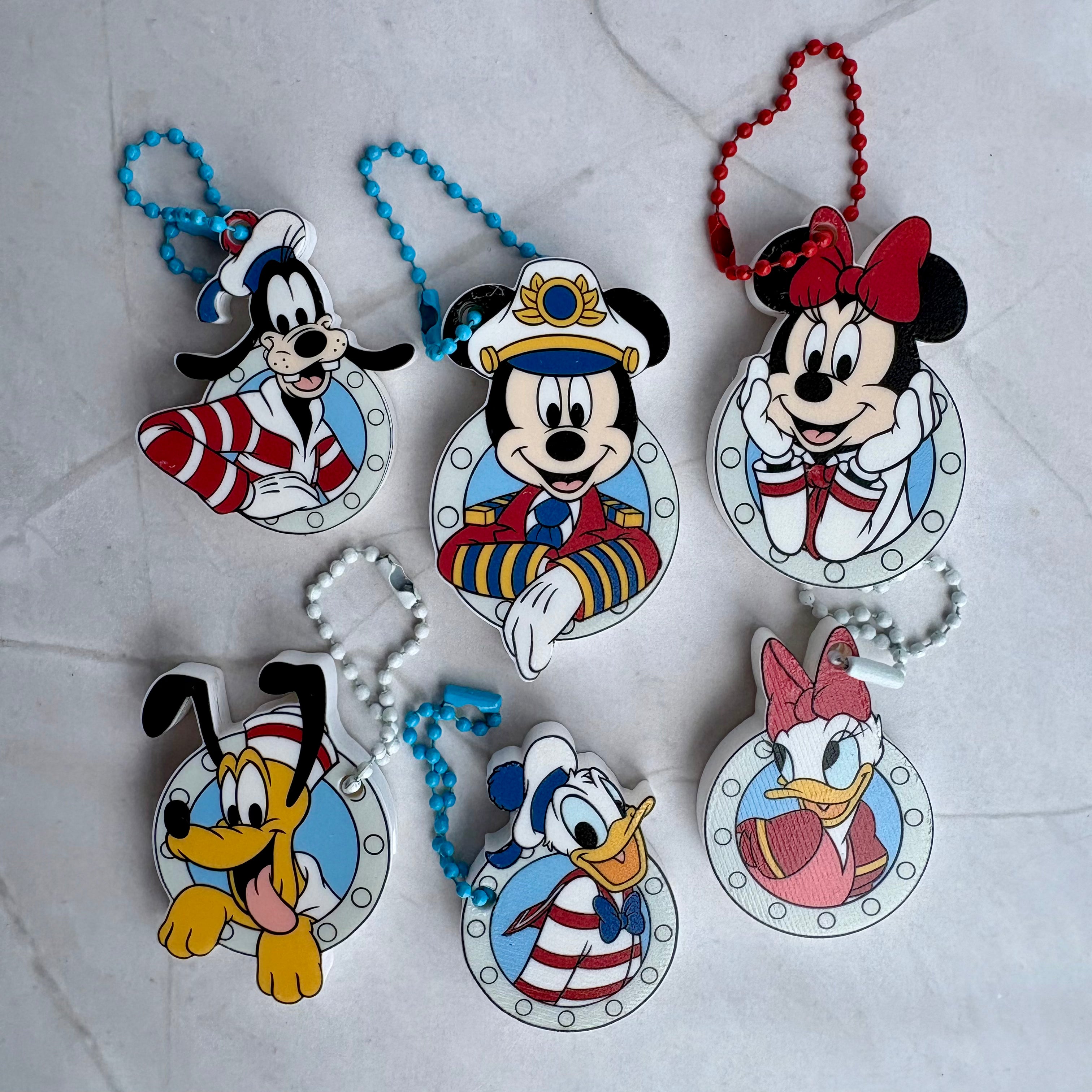 DCL Mouse and Friends Can Tab Opener Keychain | Cruise Drink Opener | 3D Printed Can Tab Lifter | UV Printed Keychain | Cruise Gift | Fish Extender Gift
