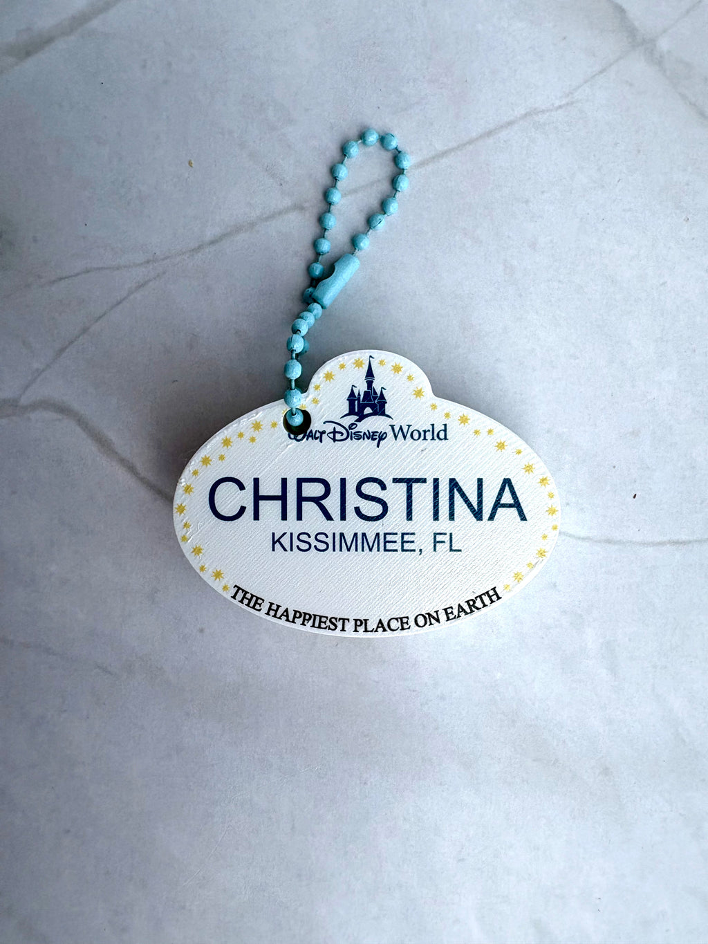 Personalized Cast Member Pin Inspired Can Tab Opener Keychain | Custom Name Drink Tab Lifter | 3D Printed Can Opener | Theme Park Inspired Keychain | Cruise & Park Gift