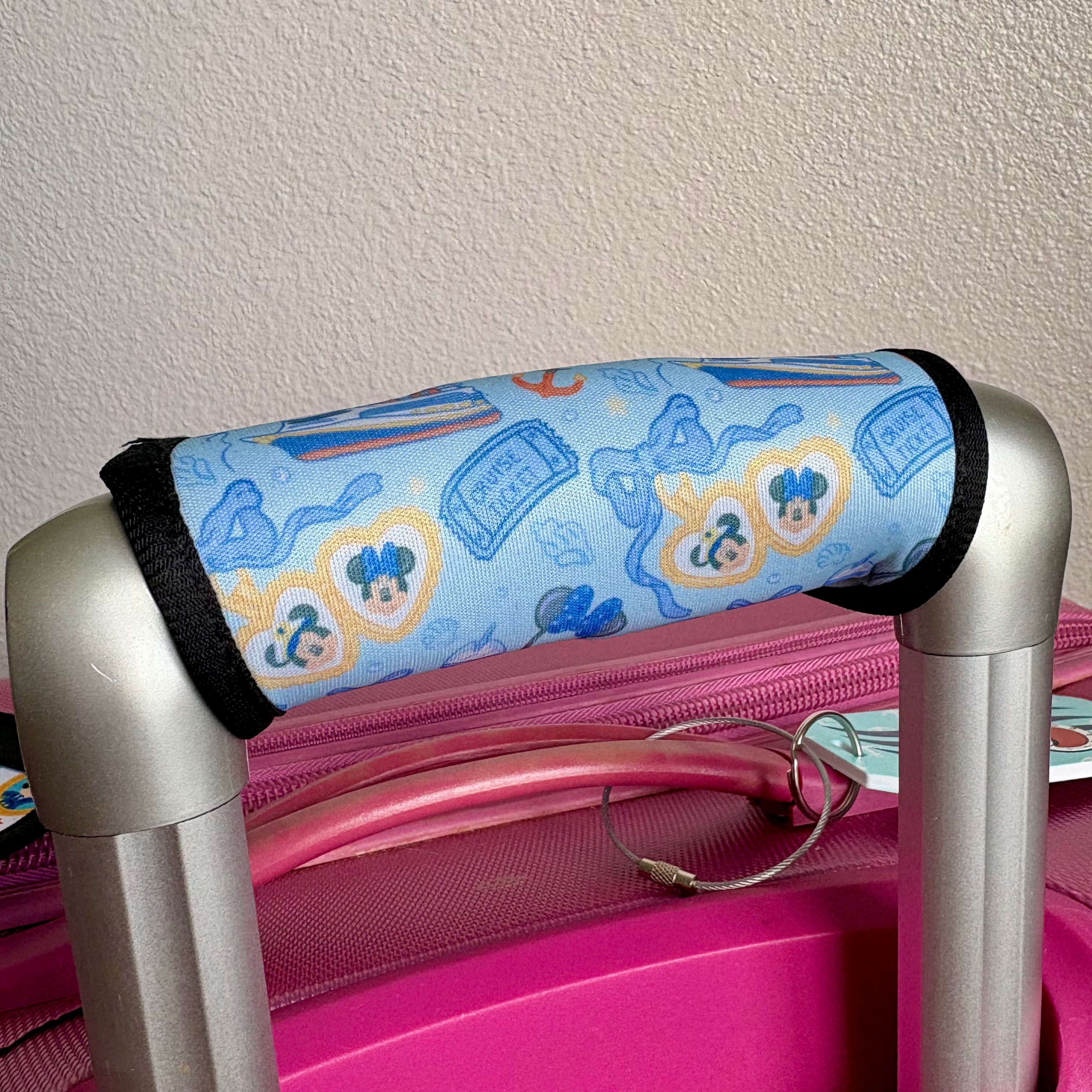 DCL Inspired Luggage Handle Cover | Luggage Handle Identifier | Pixie Dusting Gift | Fish Extender Gift