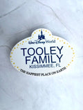Personalized Cast Member Pin Inspired Magnetic Bottle Opener | Custom Name Bottle Opener Magnet | 3D Printed Fridge Magnet | Theme Park Inspired Kitchen Gift