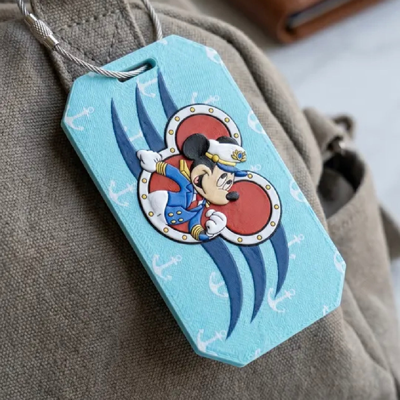 DCL Inspired Character Luggage Tag NFC | Pixie Dust Gift | Fish Extender Gift