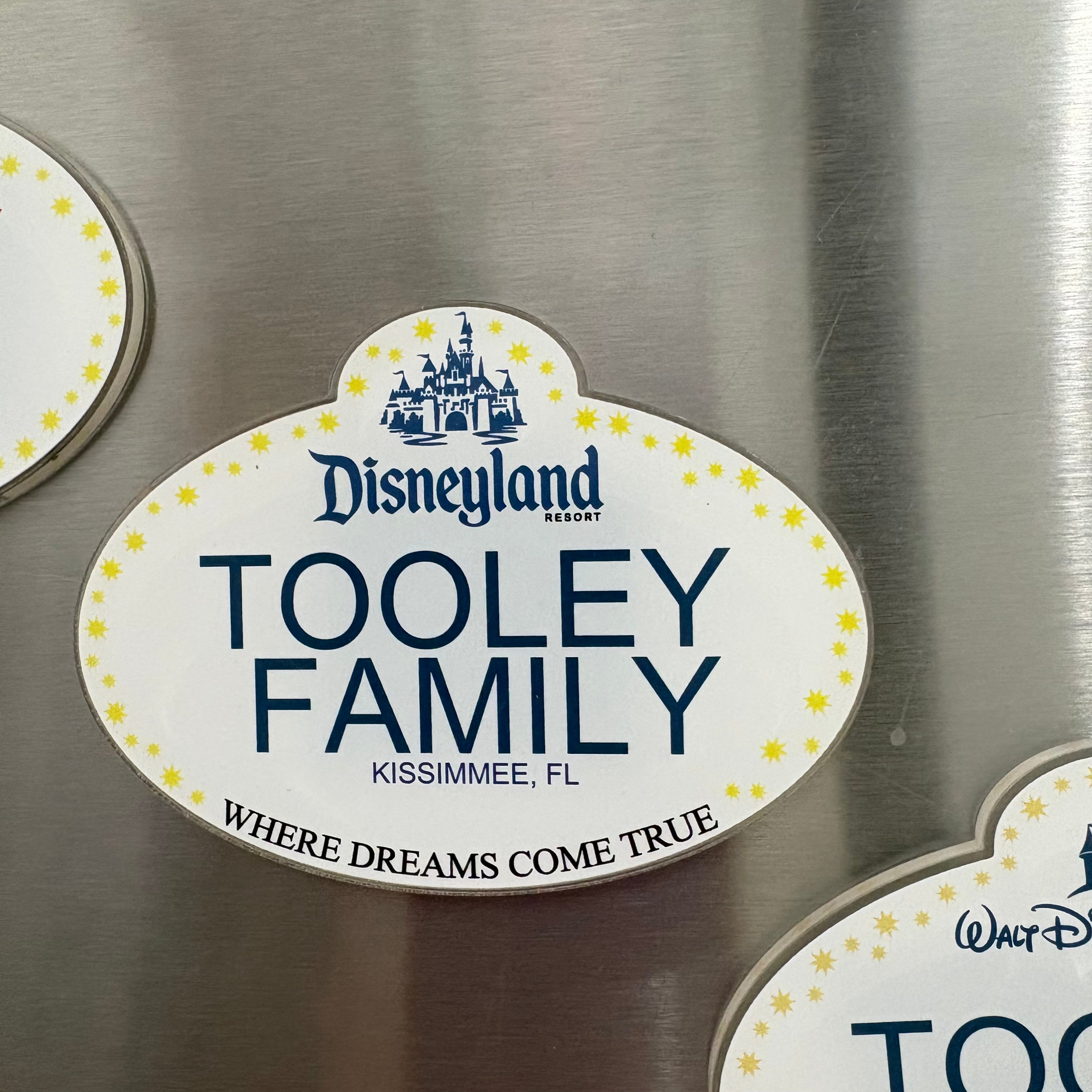 DCL Personalized Cast Member Door Magnet | Pixie Dust Gift | Fish Extender Gift