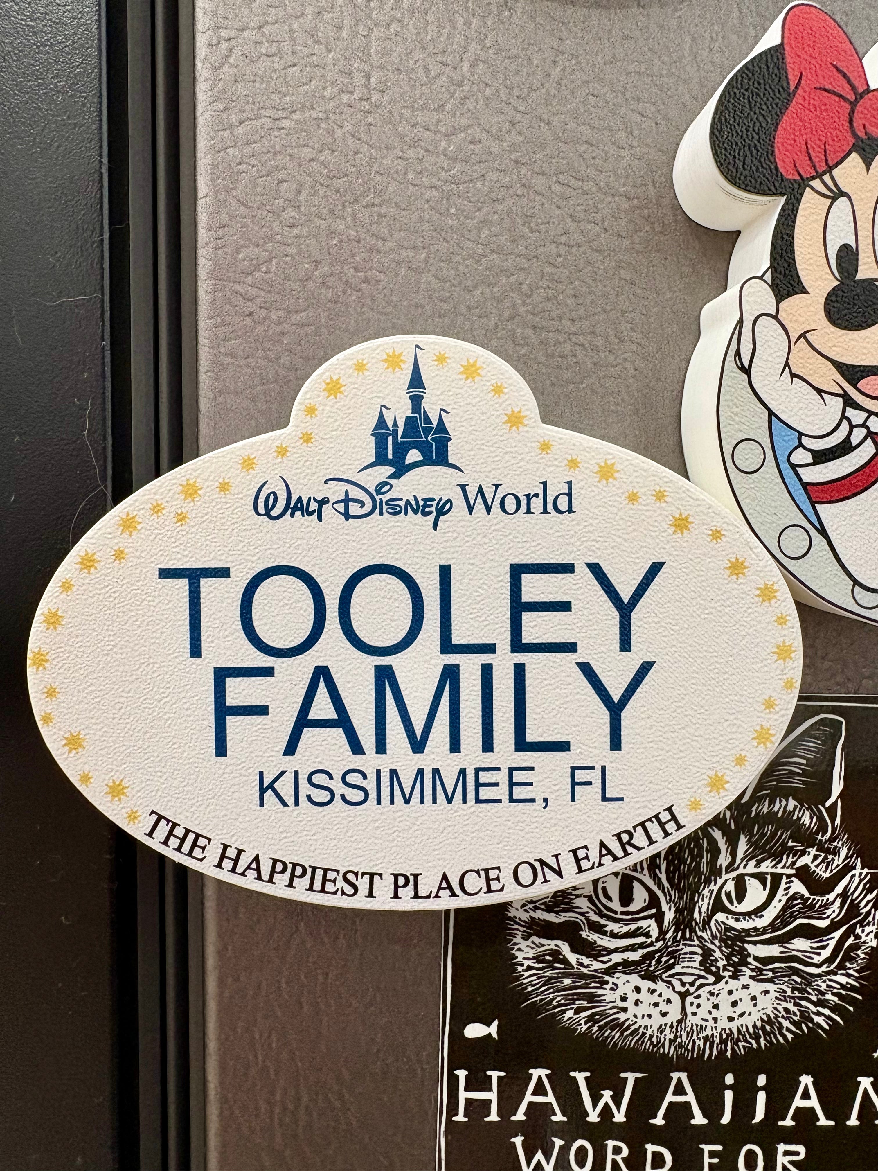 Personalized Cast Member Pin Inspired Magnetic Bottle Opener | Custom Name Bottle Opener Magnet | 3D Printed Fridge Magnet | Theme Park Inspired Kitchen Gift