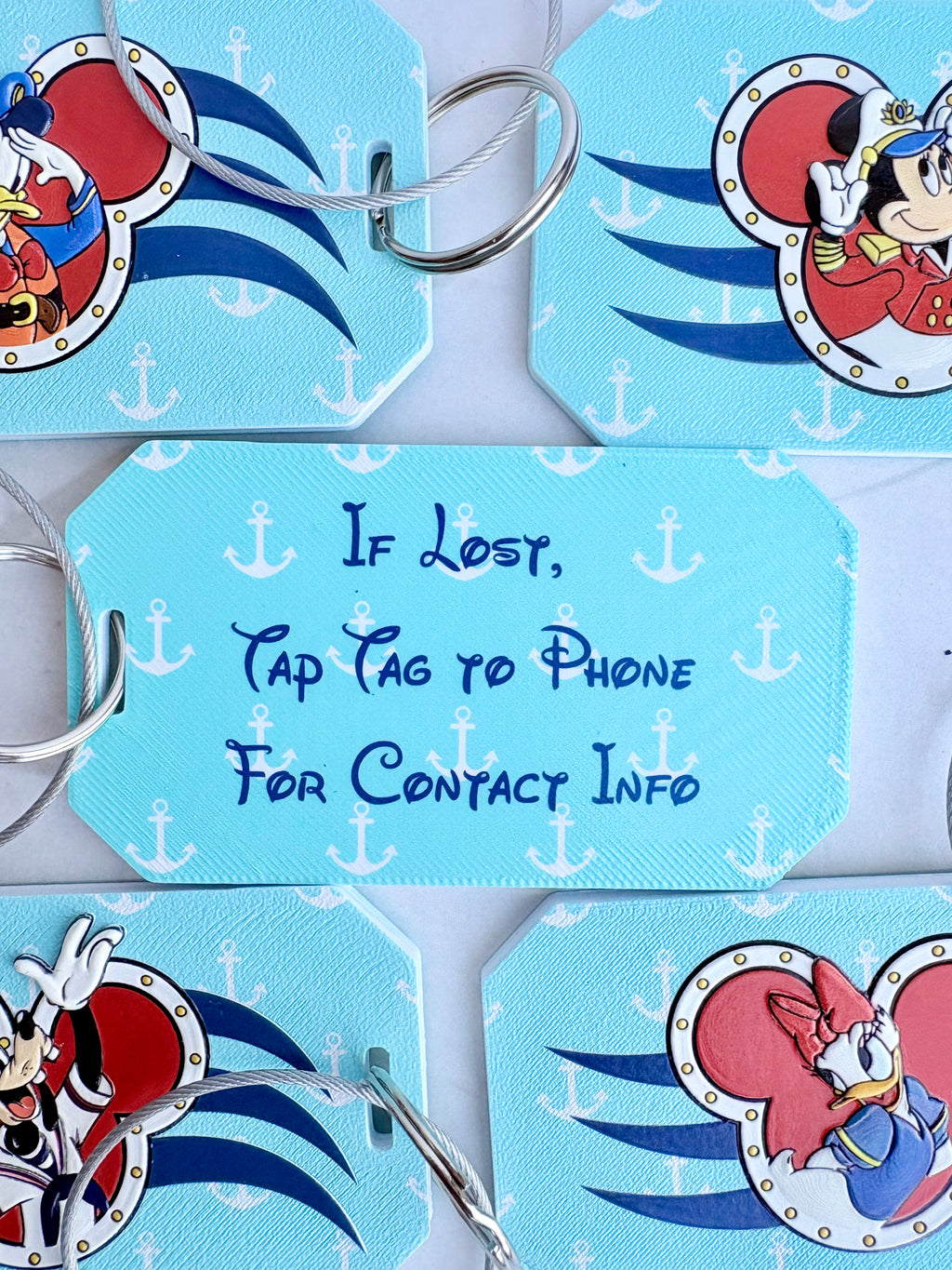 Dcl Character Luggage Tag NFC