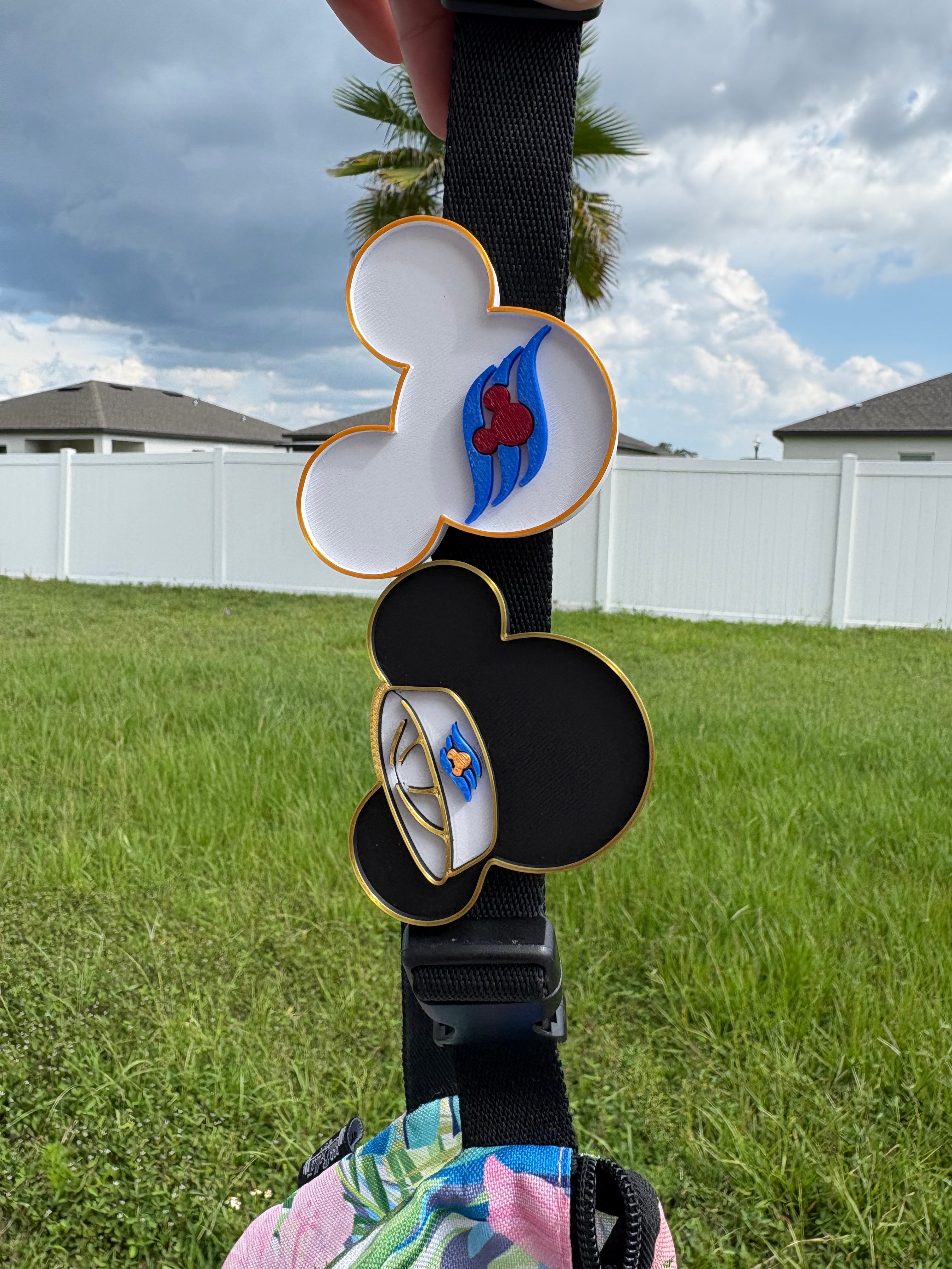 DCL Mouse Inspired Bag and Belt Clips