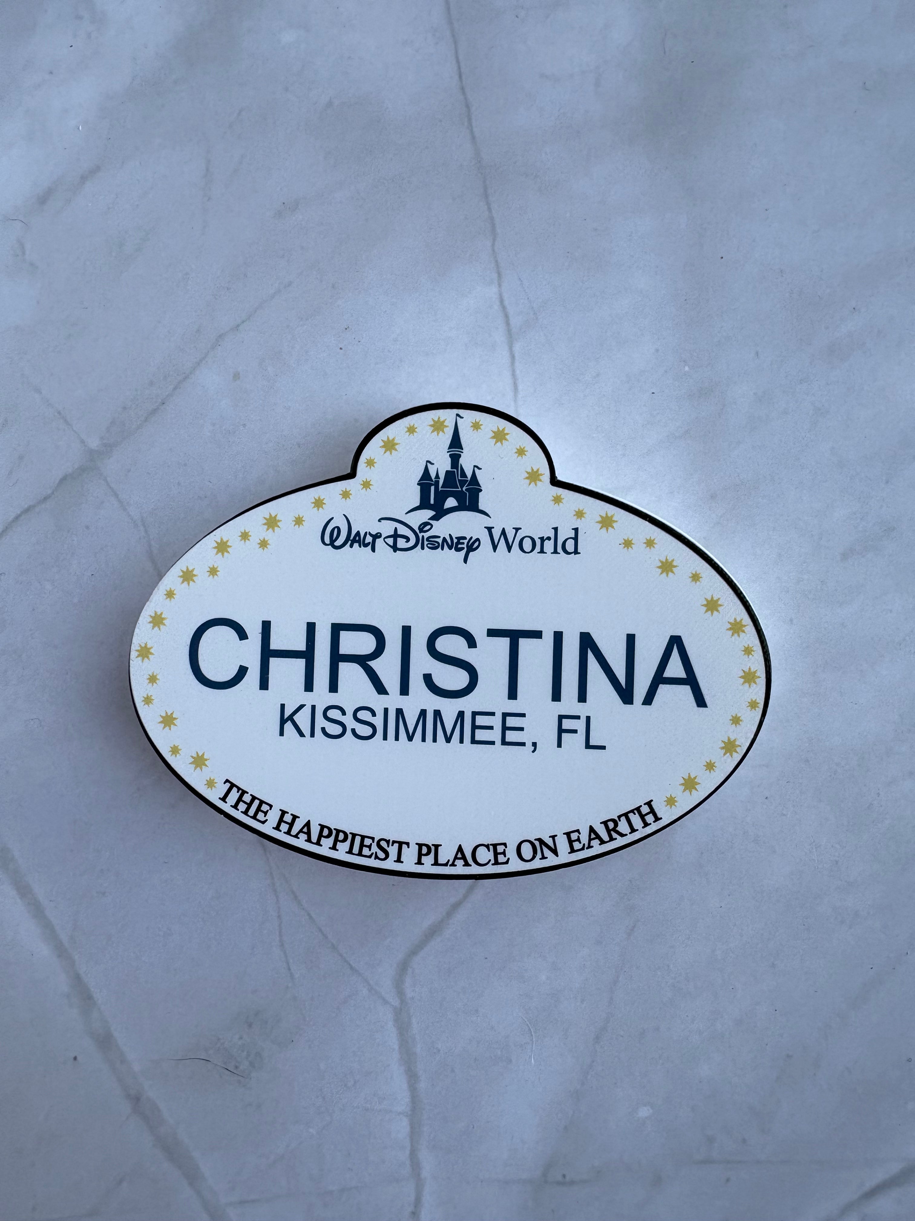 WDW DL DCL Personalized Cast Member Bag and Belt Clip | Pixie Dust Gift | Fish Extender Gift