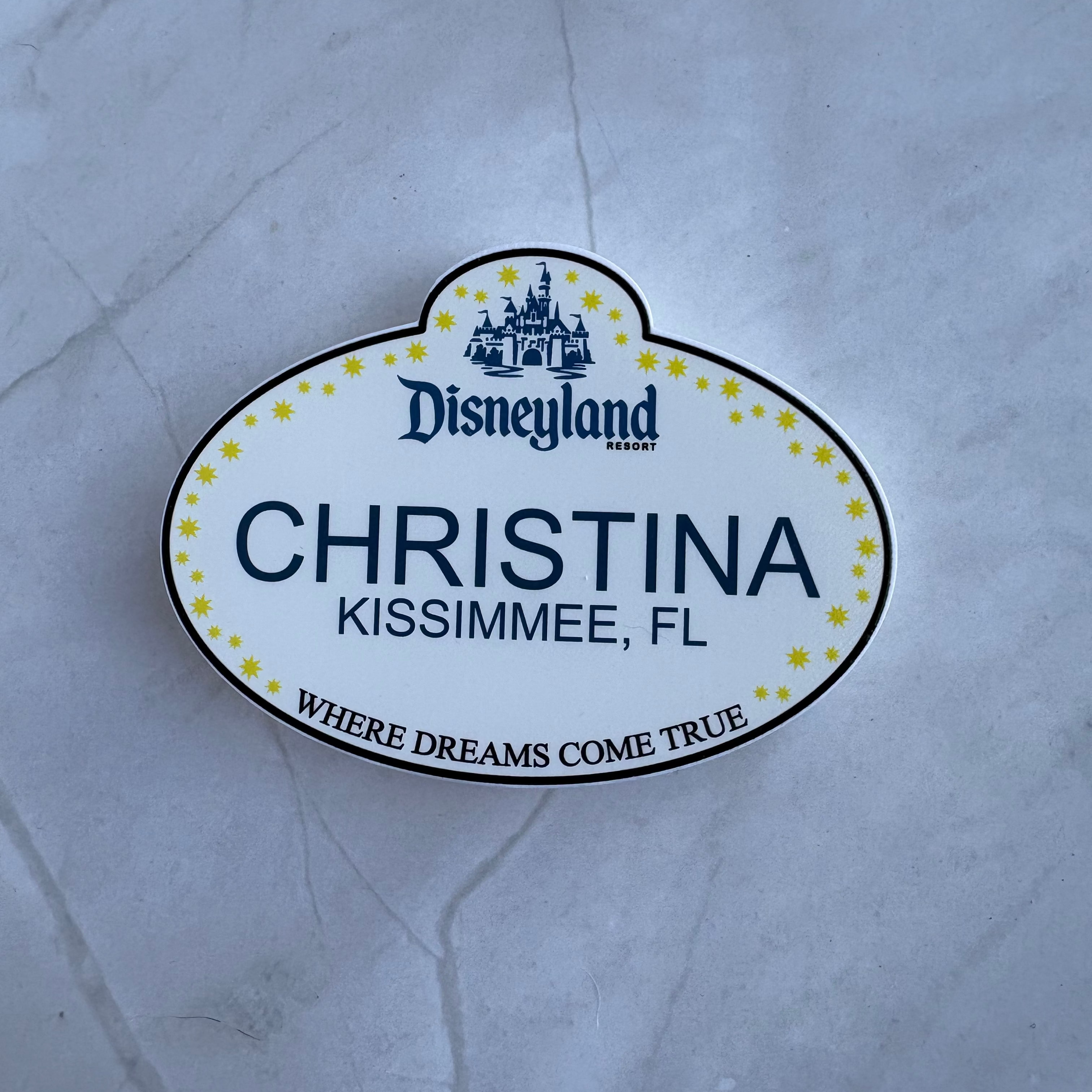 WDW DL DCL Personalized Cast Member Bag and Belt Clip | Pixie Dust Gift | Fish Extender Gift
