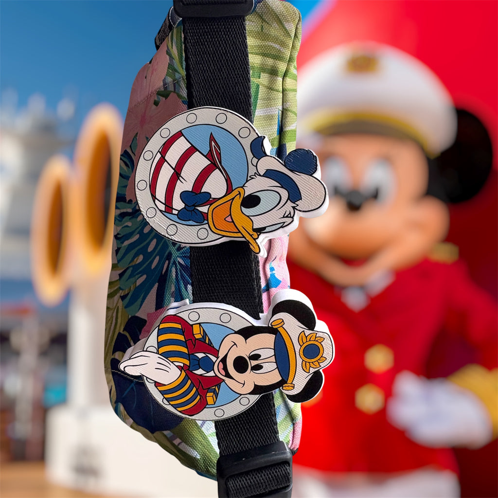 DCL Inspired Character Bag and Belt Clips | Pixie Dust Gift | Fish Extender Gift