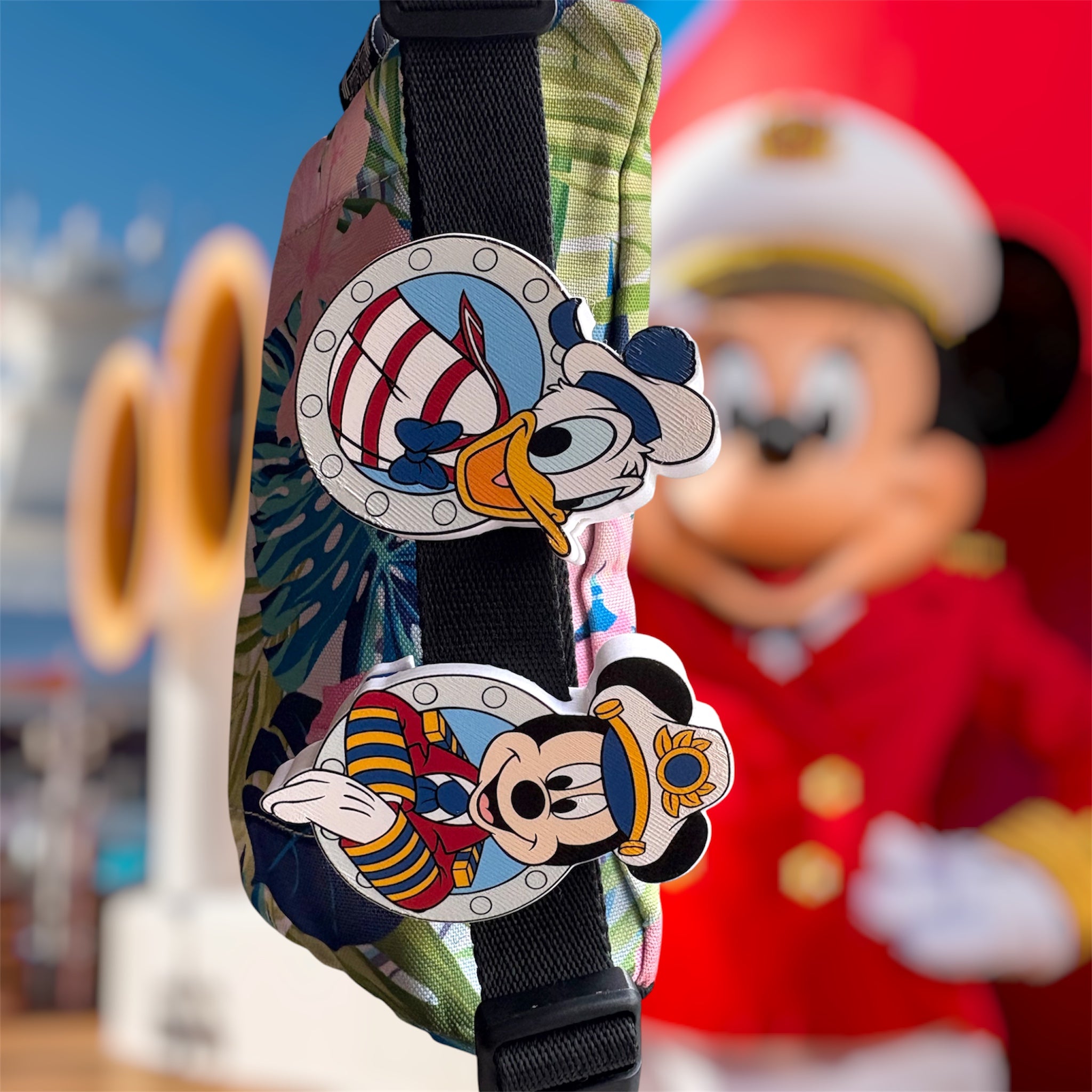DCL Inspired Character Bag and Belt Clips | Pixie Dust Gift | Fish Extender Gift