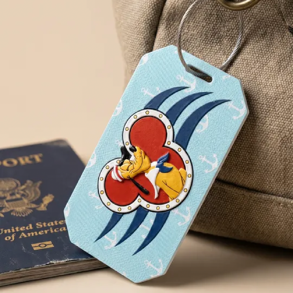 DCL Inspired Character Luggage Tag NFC | Pixie Dust Gift | Fish Extender Gift