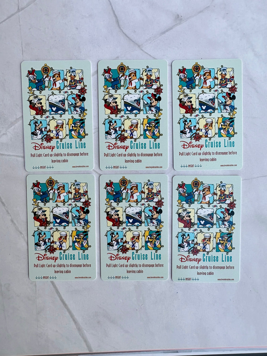 Cruise Cabin Light and Power Card