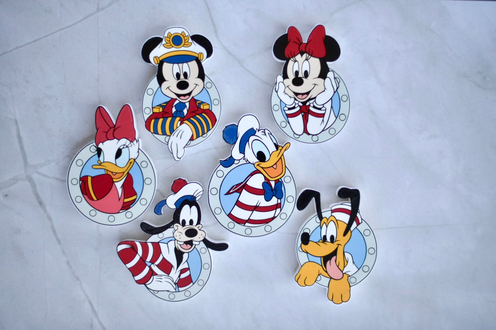 DCL Inspired Character Bag and Belt Clips
