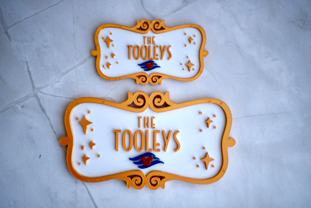 DCL Magnetic Personalized Name Plate