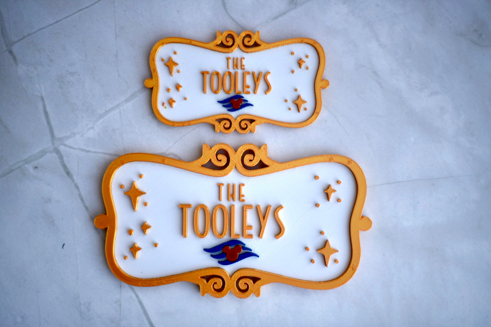 DCL Magnetic Personalized Name Plate